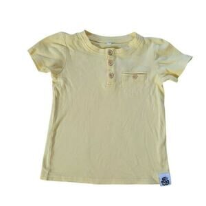 Bella & Omi Short Sleeve Yellow Shirt
